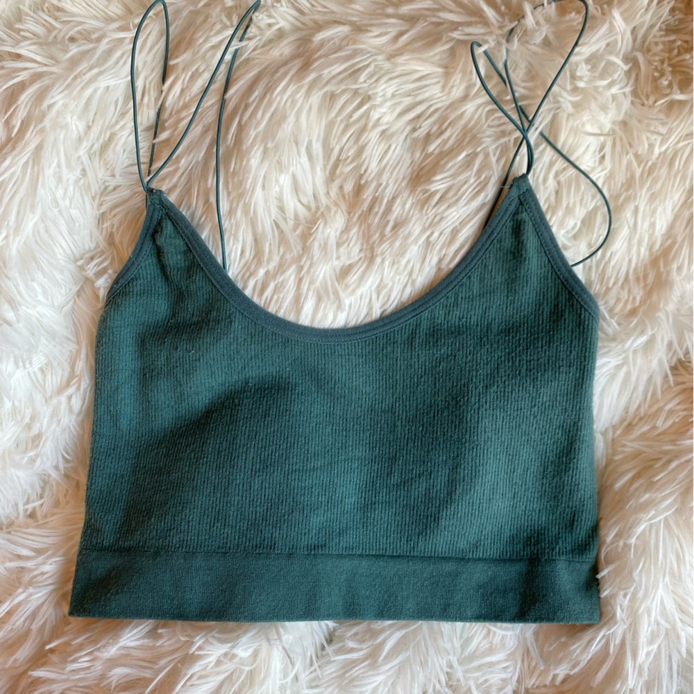 Urban Outfitters Teal Out From Under Markie Seamless Bra Top